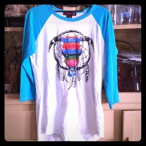 Rock N Roll Cowgirl Raglan